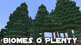 Mcinabox Minecraft 1122 Biomes O Plenty Mods [upl. by Zennie]