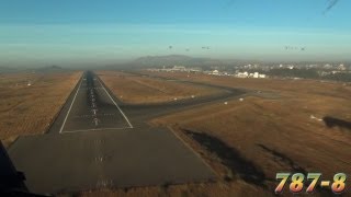 Pilotsview BOEING 787 into ADDIS ABABA [upl. by Manon]