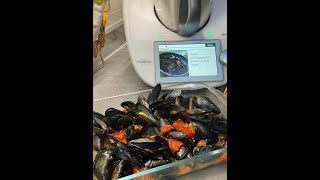 Pepata di cozze con copri lama pelapatate per TM6 TM5 [upl. by Enyad]