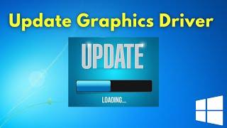 How to Update any Graphics Driver in Windows 10 [upl. by Colleen]