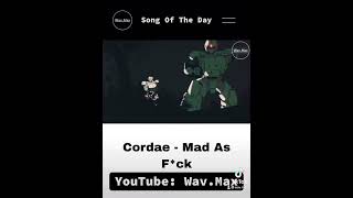 Cordae  Mad As Fck Anime Visualizer [upl. by Llednahc308]