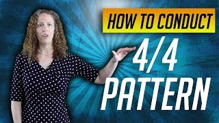 How to Conduct 44 Beat Pattern [upl. by Leonardo]