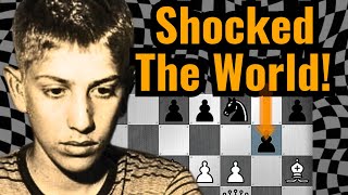 Bobby Fischers OUTRAGEOUS Move Left Chess World SPEECHLESS [upl. by Ssor]