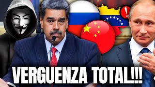 URGENTE 🚨  ANONYMOUS REVELA QUIEN AYUDO A NICOLAS MADURO CON EL FRAUDE [upl. by Karlee]