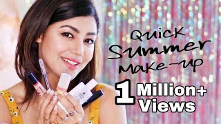 Quick Summer Makeup without BaseFoundation  HINDI  Debina Decodes Beauty Ep 15 [upl. by Basilio]