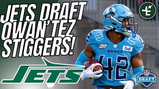 BREAKINGNEW YORK JETS DRAFT QWAN’TEZ STIGGERS Live Reaction  2024 NFL Draft [upl. by Akiehsal]