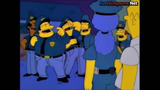 The Simpsons  Marge Quits The Police Force [upl. by Seen715]