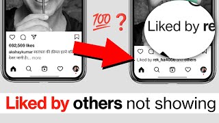 FIX Instagram liked by not showing  Instagram Mutual Likes Not Showing Problem  Likes not showing [upl. by Etnauj]