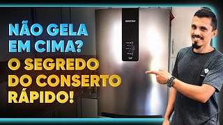 Geladeira brastemp inverse não gela em cima Resolva em 11 minutos [upl. by Hairahcaz]