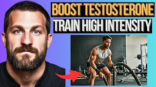 SKYROCKET Your TESTOSTERONE With High INTENSITY Interval TRAINING Neuroscientist Andrew Huberman [upl. by Franni]