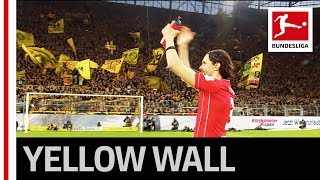 Dortmund Fans Celebrate Old Boy Neven Subotic [upl. by Irtimd]