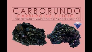 Carborundum  Propiedades Mágicas y Caracteristicas  Minerales de colección [upl. by Mabelle112]