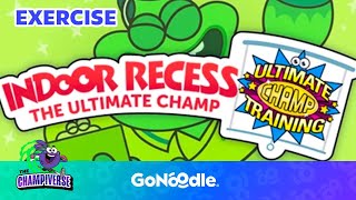 Indoor Recess With Champiverse  Activities For Kids  Exercise  GoNoodle [upl. by Adlai]