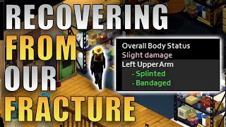 How I Healed My Fractured Arm  Project Zomboid  Louisville Start Part 45 [upl. by Womack647]