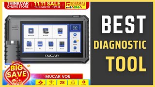 Best Diagnostic Tool on ALIEXPRESS  MUCAR VO6 OBD2 Automotive Diagnostic Tool [upl. by Anitsuj]