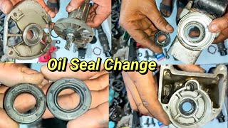 5 Kg Hammer Machine Repair  field coil Crank Shaft Oil seal  bearing change 630360016201608 [upl. by Onairda705]