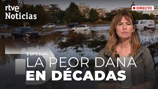 DANA TELEDIARIO ESPECIAL con ALEJANDRA HERRANZ en la ZONA CERO del TEMPORAL  RTVE [upl. by Atalya514]