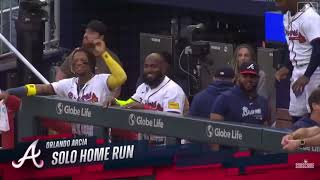 if the Atlanta Braves home run was Calgary Flames goal horn [upl. by Diogenes39]