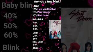 Are you a real Blink✨️ blackpink blinkies trueblink kpop [upl. by Ariom319]