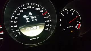 C63 AMG Headers acceleration [upl. by Yenttirb569]