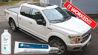 F150 Panoramic Sun Roof Maintenance  Lubrication and Cleaning  MUST DO [upl. by Htbazile]