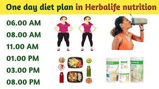 Herbalife nutrition  1 day diet plan  Call 91 6369370961 [upl. by Carrie]