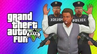 GTA 5 Online  Robbing Spree GTA 5 Funny Moments Skits amp Challenge [upl. by Ardna]