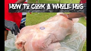 Whole Hog  How to Cook a whole hog [upl. by Schnorr]