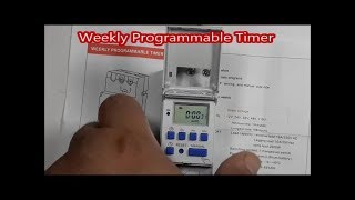 How to program Digital switch timer [upl. by Tarrant]