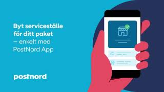 PostNord Paketbox – Byt ställe [upl. by Ahsieyn]