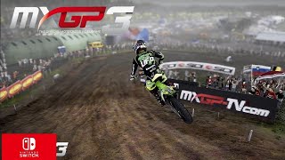 MXGP 3 The Official Motocross Video Game Nintendo switch gameplay [upl. by Etna678]