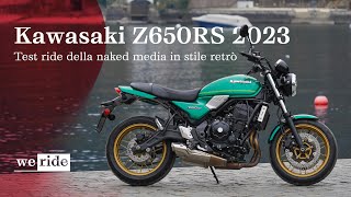 Kawasaki Z650RS 2023  Test ride della naked media in stile retrò [upl. by Eiboh]