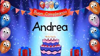 Tanti auguri di buon compleanno Andrea [upl. by Stamata]