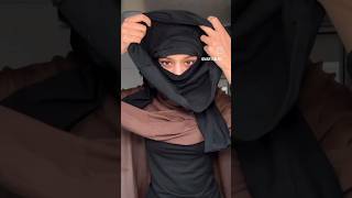 Best hijab hacks 🤯 best hijab style for an oval face hijab shorts hijabstyle hacks hijabfashion [upl. by Lidaa]