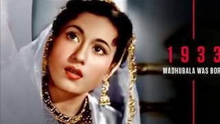 GUZRA HUA ZAMANA AATA NAHIN DOBARA  MADHUBALA   THE VENUS OF INDIAN CINEMA [upl. by Wang805]