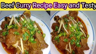 Beef Curry RecipeBy Eman Food SecretsEasy and Testy Recipe [upl. by Ynaffit]