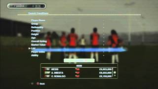 PES 2013  Master League Transfer System [upl. by Northrop]