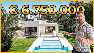 BEACHSIDE LUXURY VILLA FOR SALE  Elviria Marbella [upl. by Manuela]