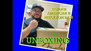 FENDER AMERICAN PROFESSIONAL II PRECISION BASS UNBOXING ARCANE SANCTUARY BASS DISTORTION CHANNEL [upl. by Kashden]