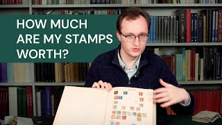 How much are my stamps worth Part 1 Our guide to how we value a stamp collection [upl. by Sidonie]