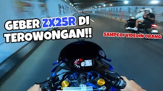 SAMPE DI VIDEOIN‼️ GEBER ZX25R DI TEROWONGAN JOGJAKARTA  Indonesia Motovlog 320 [upl. by Acker]