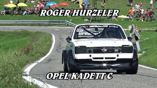 BERGRENNEN GURNIGEL 2024  ROGER HURZELER  OPEL KADETT C  VIDEOCLIP BY BELLUNOVIDEO [upl. by Arais]