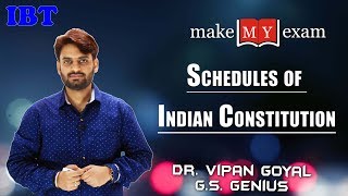 Schedules of Indian Constitution By GS Genius Dr Vipan Goyal [upl. by Nadoj513]