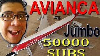 Jumbo Boeing 747 Avianca ¡ESPECIAL 50000 SUSCRIPTORES  91 [upl. by Ititrefen]