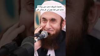 Sab Say Ziada Kya Cheez Jannat Main Lay Kar Jae Gi  Molana Tariq Jamil [upl. by Borlase31]