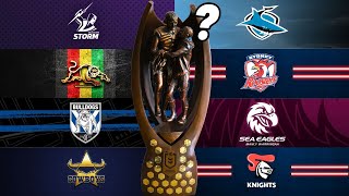 NRL FINALS Predictions [upl. by Irep128]