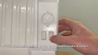 Reset electronic thermostat [upl. by Godden]