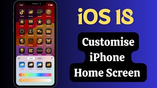 quotHow to Customize iPhone Home Screen on iOS 18  Tips amp Tricks for Personalizing Your iPhonequot [upl. by Tihor]