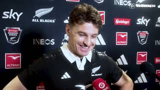 Beauden Barrett talks through his gamechanging performance against England  Steinlager Series [upl. by Nylyrehc]