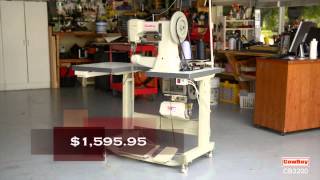 Cowboy CB3200 Leather Sewing MachineSaddle and Harness Stitcher [upl. by Engle]